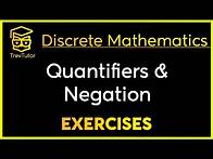 Video thumbnail for [Discrete Mathematics] Negating Quantifiers and Translation Examples