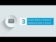 Video thumbnail for 3 Simple Ways to Recover Deleted Emails in Gmail