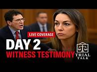 Video thumbnail for Karen Read Trial Day 2 – LIVE: Key Witness Testimony