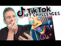Video thumbnail for These TikTok Art Challenges are SO FUN!!