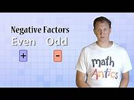 Video thumbnail for Math Antics - Integer Multiplication & Division