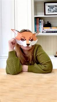 Video thumbnail for Saving the day! With this easy printable mask template. Head to the website for the template.
