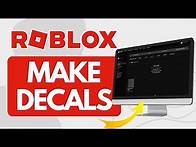 Video thumbnail for How To Make Decals In Roblox (Quick Tutorial)
