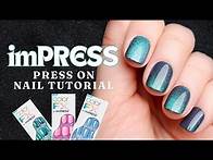 Video thumbnail for Kiss imPRESS Beauty Press On Nail Color FX Tutorial | KBEAUTYHOBBIT