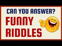 Video thumbnail for FUNNY Brain Teasers that only the SMARTEST can answer | Funny riddles with answers in English