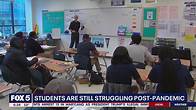 Video thumbnail for DC schools see small gains, but US test scores remain low