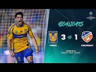 Video thumbnail for Tigres vs Cincinnati | 2025 Concacaf Champions Cup | Round of 16