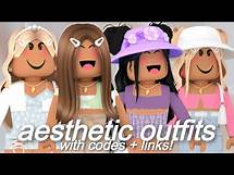 Video thumbnail for Aesthetic Roblox Outfits WITH CODES AND LINKS! | axabella