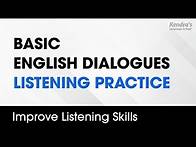 Video thumbnail for Basic English Dialogues Listening Practice