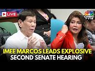 Video thumbnail for Philippines LIVE: Imee Marcos Leads Explosive 2nd Senate Hearing into The Arrest of Duterte | N18G