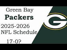Video thumbnail for Packers 2025-2026 NFL Schedule!