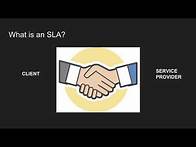 Video thumbnail for What is a Service Level Agreement?