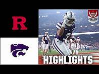 Video thumbnail for Rate Bowl: Rutgers Scarlet Knights vs. Kansas State Wildcats | Full Game Highlights | ESPN CFB