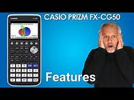 Video thumbnail for Features of the CASIO FX-CG50 Color Graphing Calculator