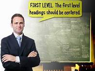 Video thumbnail for APA Style Dissertation : How to Create Footnotes and Headings in APA Style