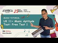 Video thumbnail for UK 11+ Music Aptitude Test (MAT) 2025 - Free Test 1 | Texture - Pitch - Rhythm - Melody Mock Test