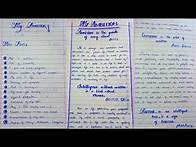 Video thumbnail for Essay On "My Ambition" In English With Quotations