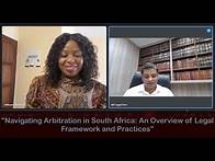 Video thumbnail for Beyond the Courtroom Exploring Arbitration and Alternative Dispute Resolution in South Africa