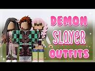 Video thumbnail for demon slayer anime cosplay outfit codes 2022 | roblox ♡
