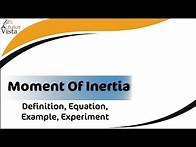 Video thumbnail for Moment Of Inertia - Definition, Equation, Example, Experiment