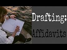 Video thumbnail for How to Draft an Affidavit: Step-by-Step Guide for Legal Professionals