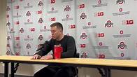 Video thumbnail for Ohio State coach Jake Diebler talks Texas win, 3-point shooting, more
