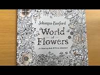 Video thumbnail for Completed colouring pages in World of Flowers | June 2020 | ADULT COLOURING