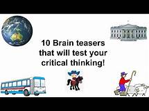 Video thumbnail for 10 brain teasers that will test your critical thinking!