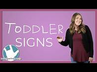 Video thumbnail for 20 ASL Signs for Toddlers