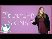 Video thumbnail for 20 ASL Signs for Toddlers
