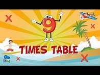Video thumbnail for 9 Times Table Song: Easy Peasy Maths | Educational Videos for Kids