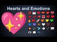 Video thumbnail for Emoji Meanings Part 2 - Hearts and Emotions | English Vocabulary
