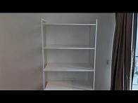 Video thumbnail for Ikea Jonaxel Shelving Unit Assembly Time-lapse