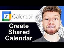 Video thumbnail for How To Create a Shared Google Calendar (Step By Step)
