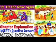 Video thumbnail for On The Move Again / Class-5 EVS Chapter Explanation NCERT Question Answers KV Teacher