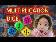 Video thumbnail for MULTIPLICATION WAR with 3 Dice | Gameschooling Multiplication