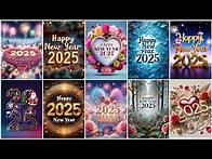 Video thumbnail for Happy New Year 2025 HD wallpaper | Happy New Year 2025 DP, Images,dps|HD Wallpaper #happynewyear2025