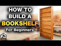 Video thumbnail for How to Build a Bookshelf: Step-by-Step DIY Tutorial (Affordable & Beginner-Friendly)