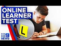 Video thumbnail for Learner drivers in Victoria to take test online from home | 9 News Australia