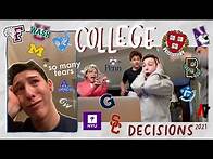 Video thumbnail for MY COLLEGE DECISIONS 2021: harvard acceptance, brown, upenn, georgetown, tufts (10+ more)