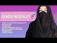 Video thumbnail for What is Gender Inequality? It's Meaning, Def, Examples, NGOs, Precautions || Css Gender Studies