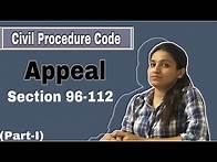 Video thumbnail for Appeal under CPC