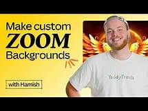 Video thumbnail for How to make awesome Zoom backgrounds for professional and personal use