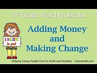 Video thumbnail for 3rd Grade Math Review (Adding Money and Making Change)