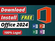 Video thumbnail for How to download and install microsoft office 2024 for free | Step by step Guide | Genuine Version