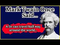 Video thumbnail for Mark Twain Once Said - Motivational | Inspirational quotes