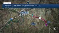 Video thumbnail for Part of Highway 87 east of Great Falls will close briefly next week