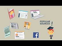 Video thumbnail for Study Help: Scholarly Sources Explained