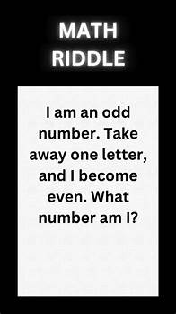 Video thumbnail for Riddle ~ Math Riddle ~ Riddles in english ~ Riddles with answer ~ Hard riddles ~ Logical riddles