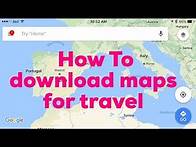 Video thumbnail for How To Download Google Maps for offline use